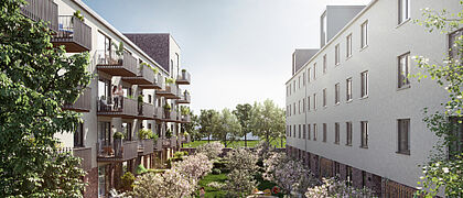 Neubau Kleefelder Hofgärten, Lathusenstraße