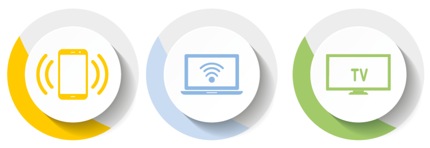 Kabelfernsehen - Icons