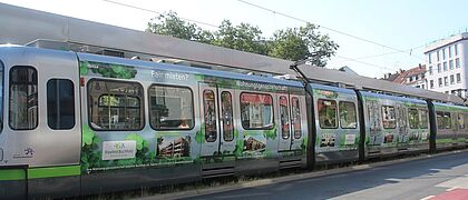 Straßenbahn der Wohnungsgenossenschaft Kleefeld-Buchholz eG