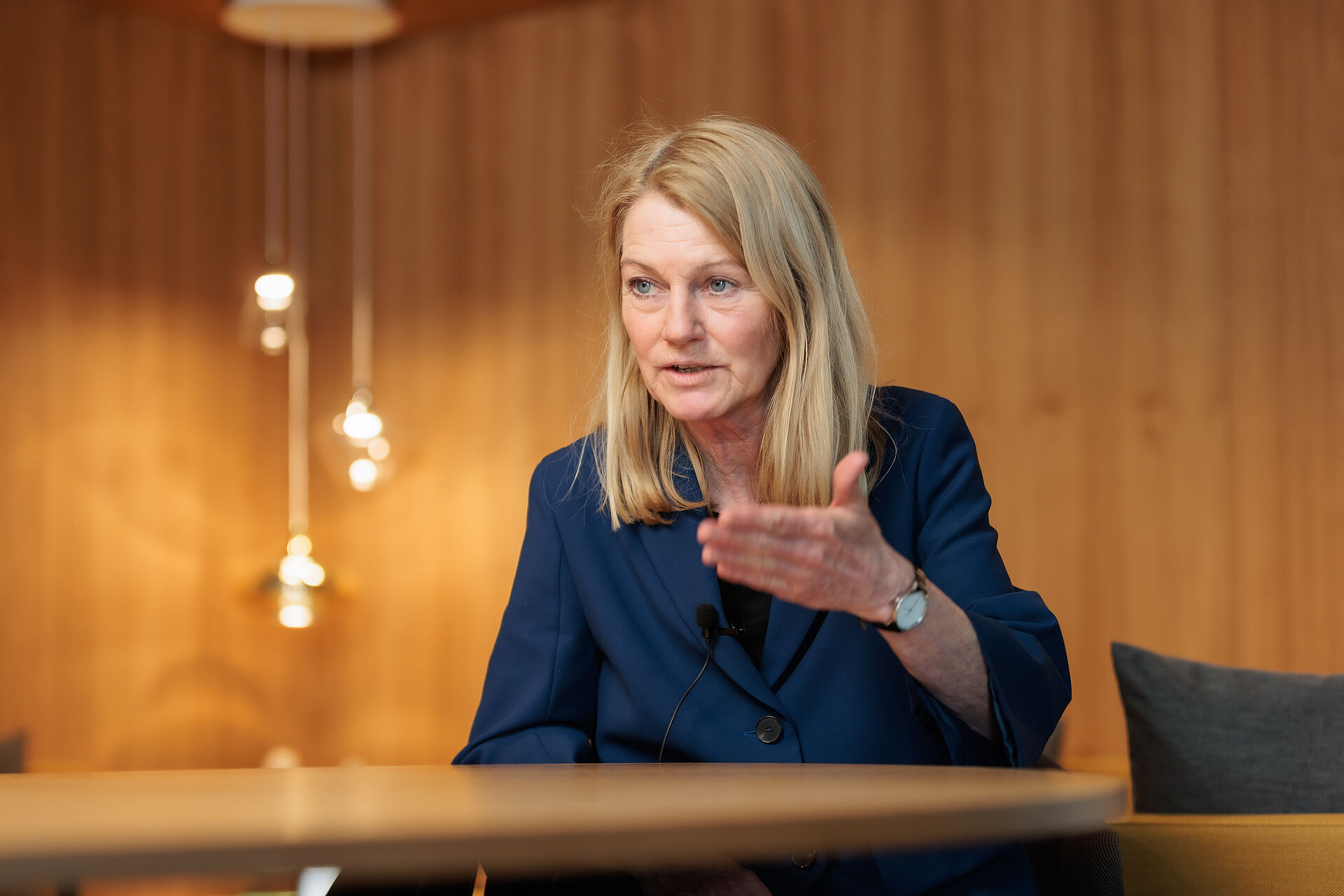 Vorständin Elke Richardt der Wohnungsgenossenschaft Kleefeld-Buchholz eG