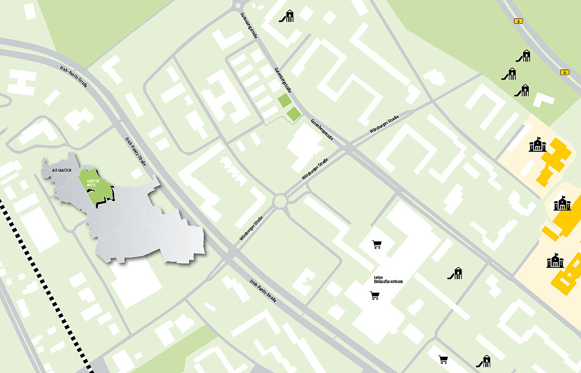 Stadtteilkarte Laatzen