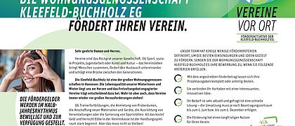 Antrag Vereine vor Ort