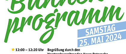Programm Mieterfest der Wohnungsgenossenschaft Kleefeld-Buchholz eG